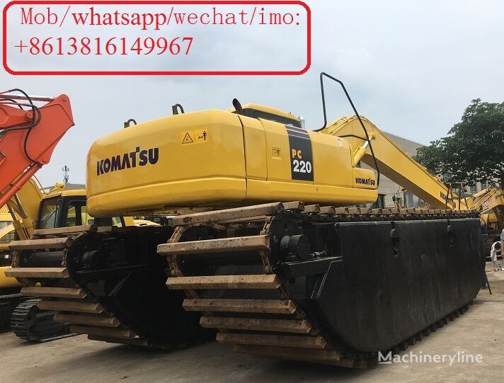 amfibijski bager Komatsu PC220-7