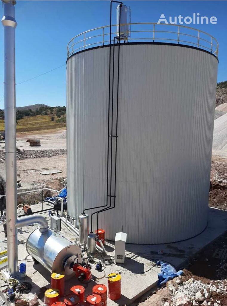 nova asfaltna baza Polygonmach 1000 tons bitumen storage tanks