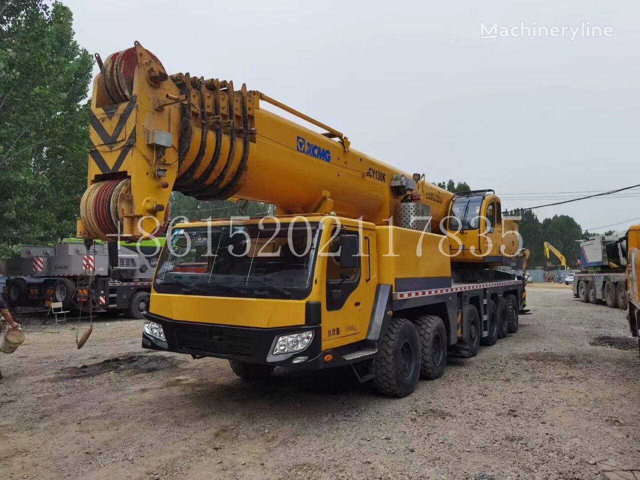 avtodvigalo XCMG QY130K XCMG 130 ton truck crane