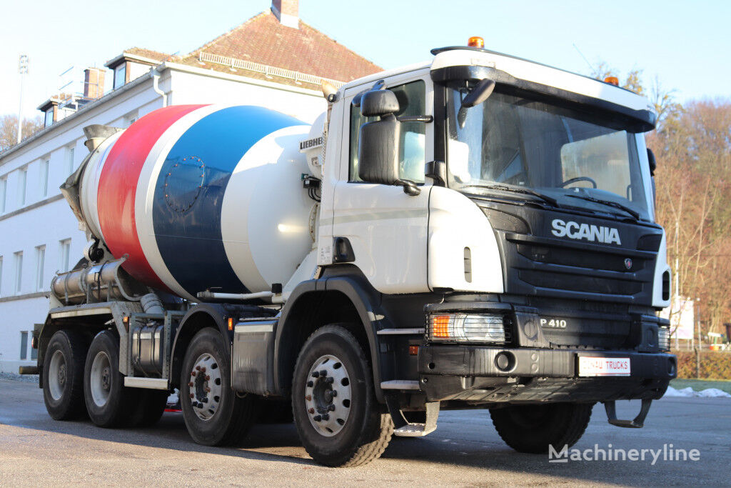 avtomešalec Liebherr  na šasiji Scania P410