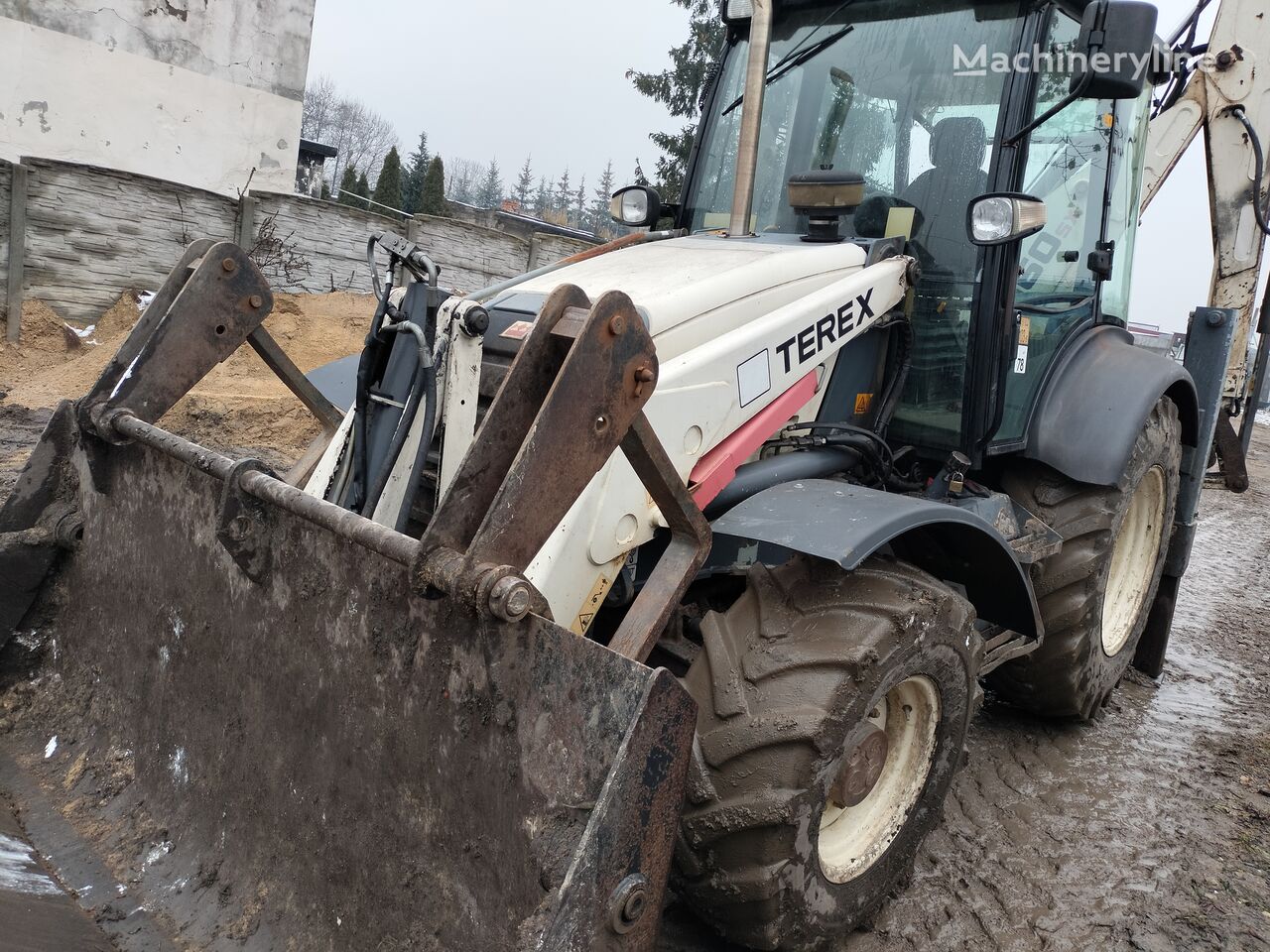 bager nakladač Terex 860SX