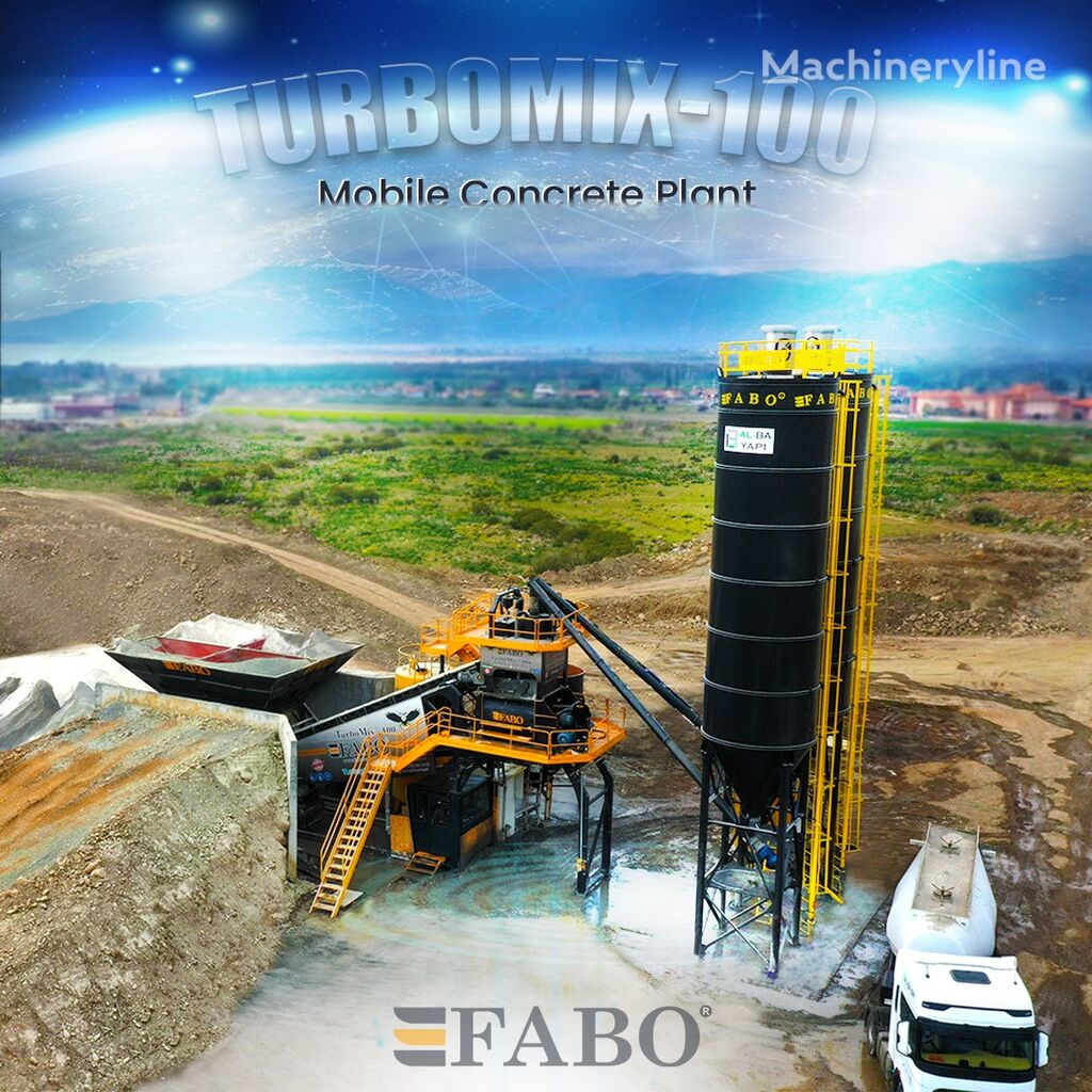nova betonarna FABO TURBOMIX-100 Ceriya Mobilnyh betonnyh ustanovok