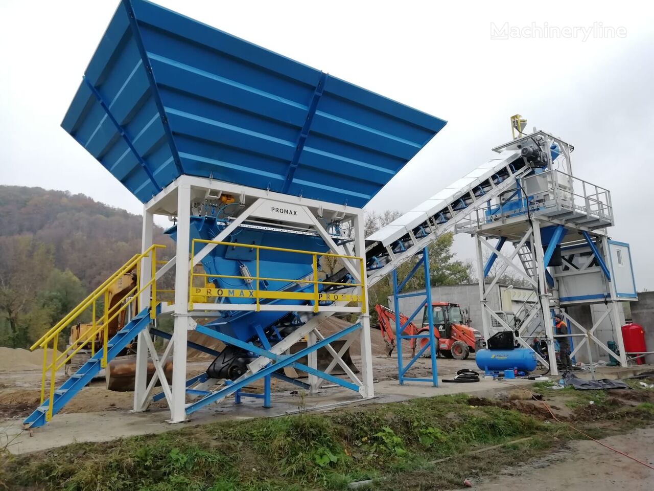 nova betonarna Promax Compact Concrete Batching Plant PROMAX C60 SNG PLUS (60m³/h)