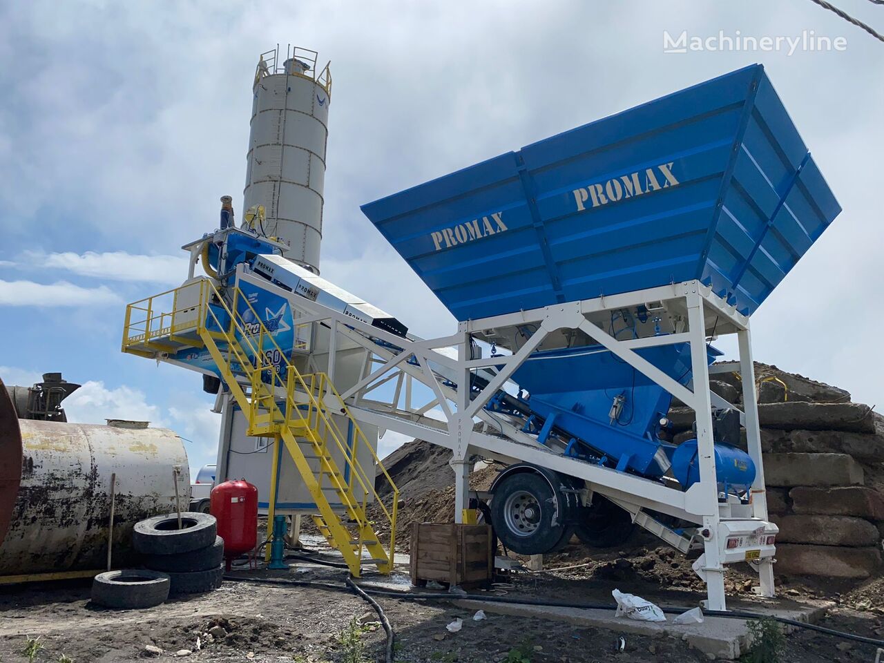 nova betonarna Promax PLANTA DE HORMIGÓN MÓVIL M60-SNG (60m3/h)