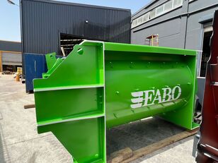 nov mešalec betona FABO TWS 02 TWIN SHAFT MIXER FOR READYMIXTURE | HIGH CAPACITY