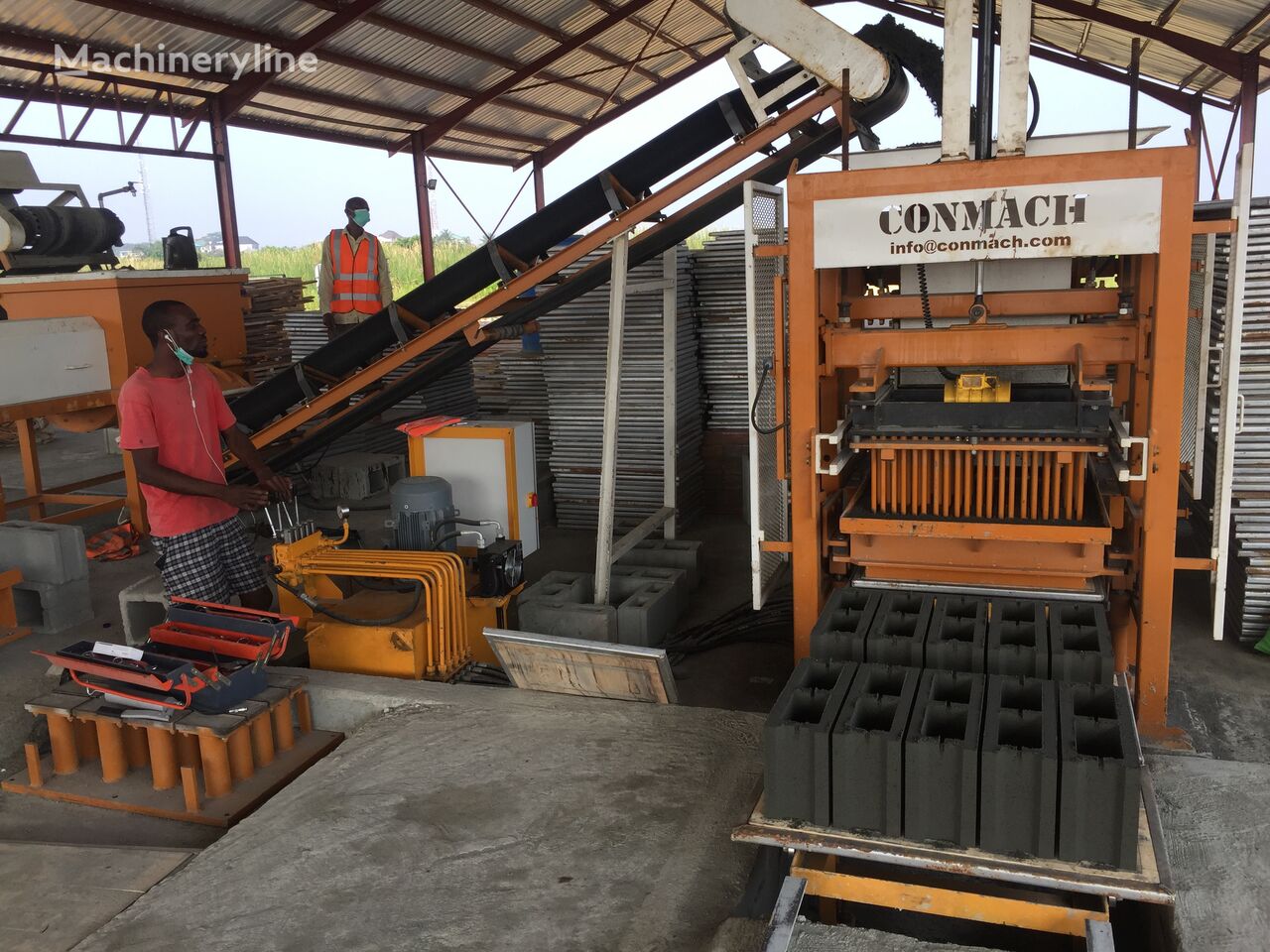 nov stroj za betonske bloke Conmach BlockKing-12MS Concrete Block Making Machine - 4.000 units/shift