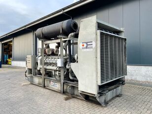 agregat generator nafta Deutz MWM TBD 604 BV12 Leroy Somer 1450 kVA generatorset ex emergency