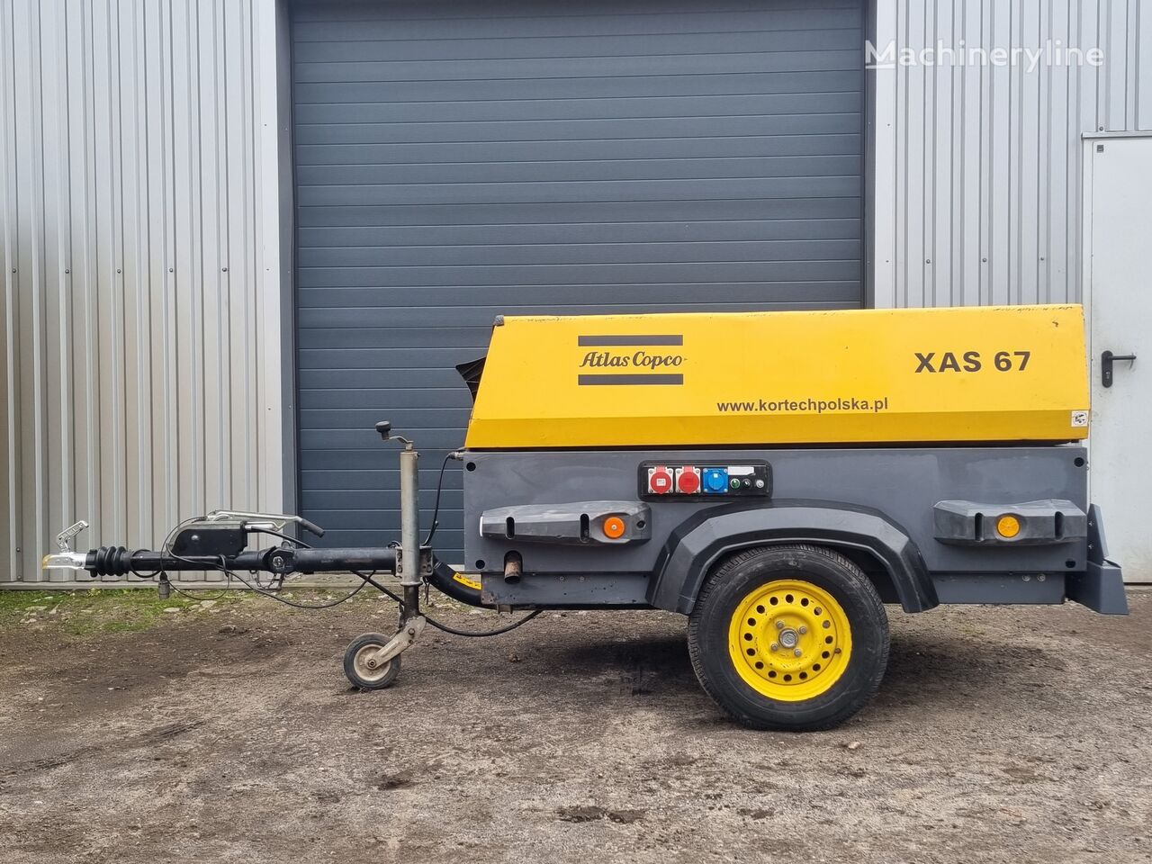 mobilni kompresor Atlas Copco XAS67